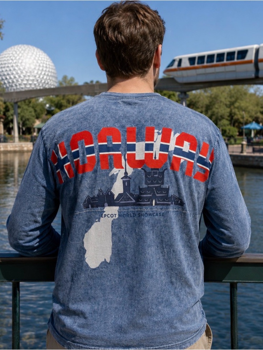 Disney Spirit Jersey Norway EPCOT World Showcase Mineral Wash